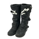 alpinestars アルパインスターズ TECH7 ENDURO エンデューロ ブーツ ブラック系 25.0 【中古】バイクウェア メンズ