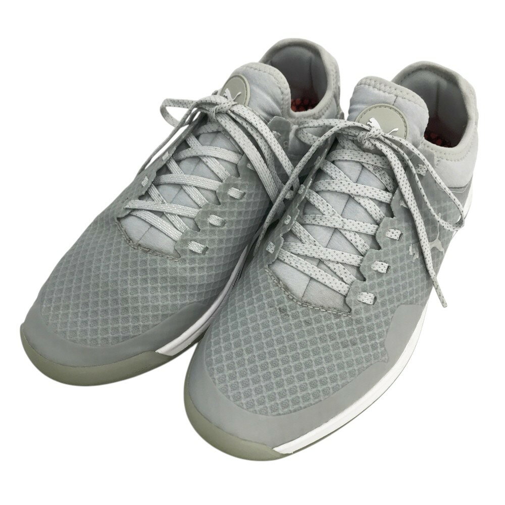 PUMA GOLF プーマゴルフ 195695-04 スパイクレス ゴルフシューズ グレー系 27 【中古】ゴルフウェア メンズ