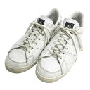 ADIDAS GOLF アディダスゴルフ ADICROSS CLASSIC F33779 スパイクレス ゴルフシューズ ホワイト系 25 【中古】ゴルフウェア ...