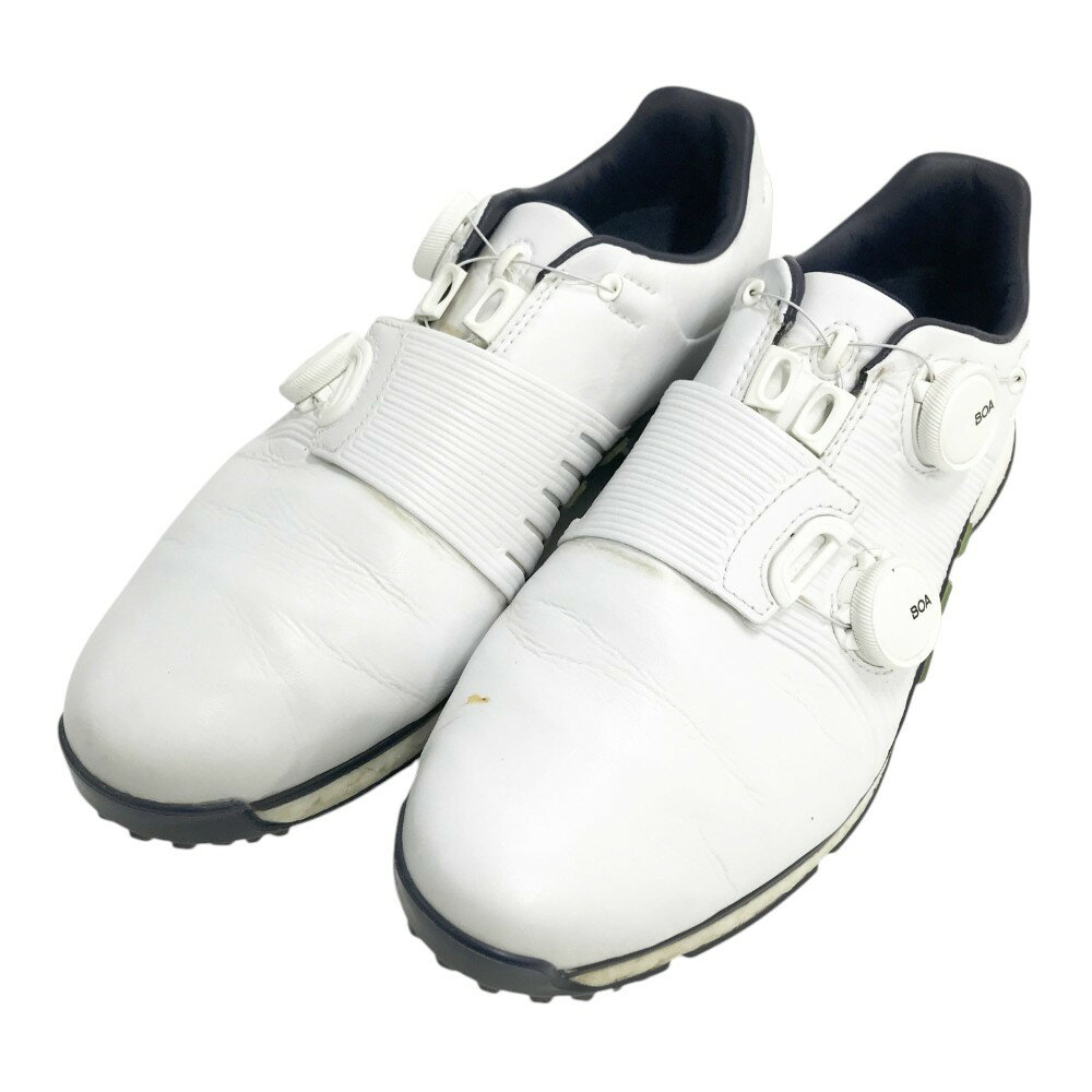 ADIDAS GOLF アディダスゴルフ F35403 Tour360 XT Twin BOA ゴルフシューズ ホワイト系 25.0 【中古】ゴルフウェア メン...