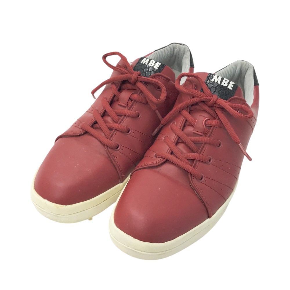 MASTER BUNNY EDITION マスターバニーエディション 158-8992805 ゴルフシューズ レッド系 26.0 【中古】ゴルフウェア メンズ