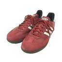 ADIDAS GOLF アディダスゴルフ 671586 SAMBA GOLF ゴルフシューズ レッド系 27.5 【中古】ゴルフウェア メンズ