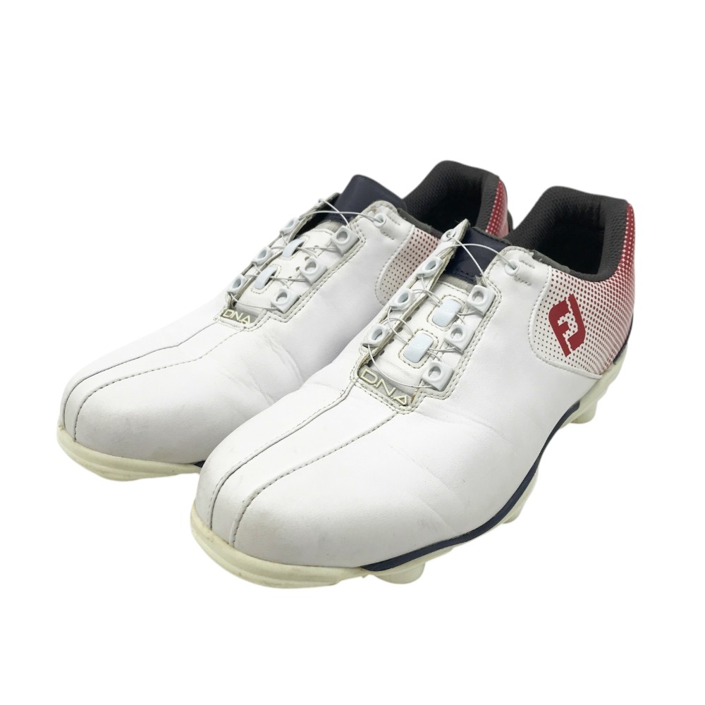 FOOT JOY フットジョイ 53331J ゴルフシューズ ホワイト系 26 【中古】ゴルフウェア メンズ