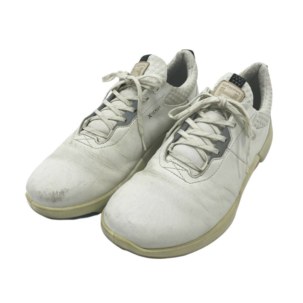 ecco エコー 10820401 BIOM HYBRID4 スパイクレス ゴルフシューズ ホワイト系 EU40 【中古】ゴルフウェア メンズ