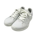 ecco エコー 100573 BIOM HYBRID スパイクレスゴルフシューズ ホワイト系 38 【中古】ゴルフウェア レディース