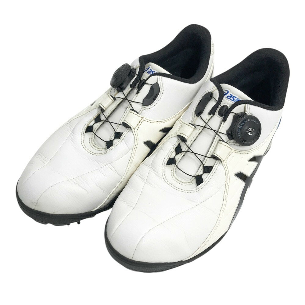 asics アシックス TGN910 GEL-ACE TOUR Boa ゴルフシューズ ホワイト系 26.0cm 【中古】ゴルフウェア メンズ