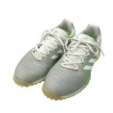 ADIDAS GOLF アディダスゴルフ EE9336 スパイクレス ゴルフシューズ グレー系 23.0 【中古】ゴルフウェア レディース