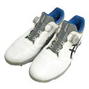 asics アシックス TGN922 GEL-ACE PRO X Boa ゴルフシューズ ホワイト系 26.0cm 【中古】ゴルフウェア メンズ