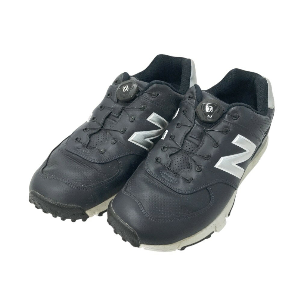 NEW BALANCE GOLF ニューバランス MGB574NS BOA ゴルフシューズ ネイビー系 26.5 【中古】ゴルフウェア メンズ