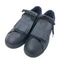 PEARLY GATES パーリーゲイツ 053-3192302 スパイクレス ゴルフシューズ ネイビー系 23.5 【中古】ゴルフウェア レディース