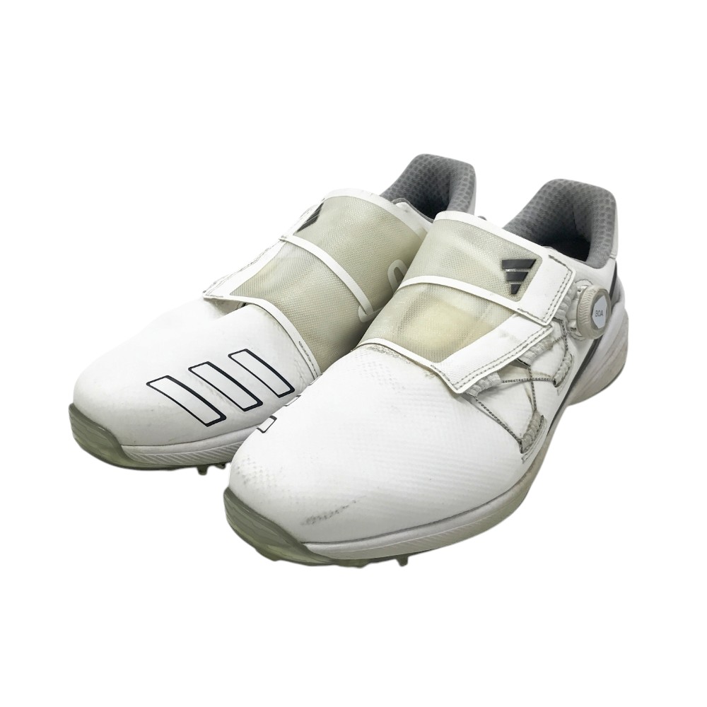 ADIDAS GOLF アディダスゴルフ GY9713 ゴルフシューズ ZG23 BOA ホワイト系 27.5 【中古】ゴルフウェア メンズ