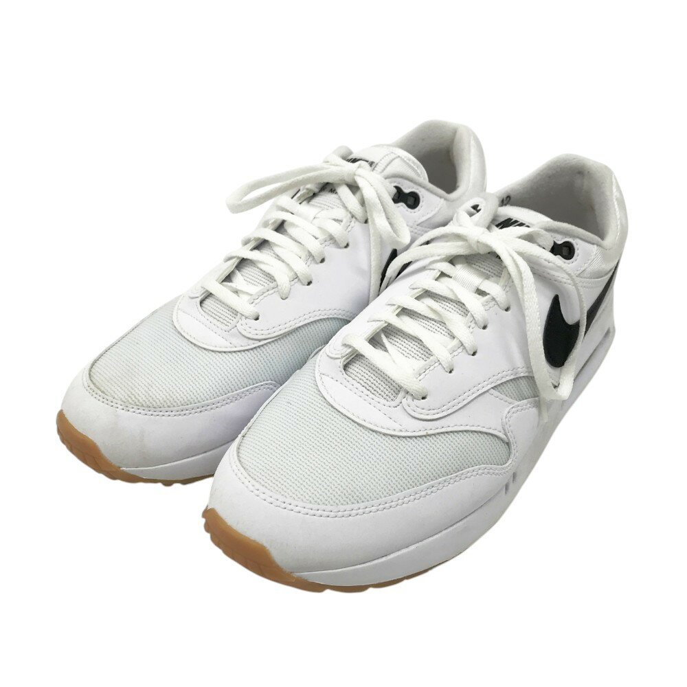 NIKE GOLF ナイキゴルフ FN0697-100 AIR MAX 1 86 OG スパイクレスゴルフシューズ ホワイト系 30.0 【中古】ゴルフウェア ...