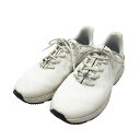 G/FORE ジーフォア G4MF20EF26 MG4+ スパイクレスゴルフシューズ ホワイト系 28.5 【中古】ゴルフウェア メンズ