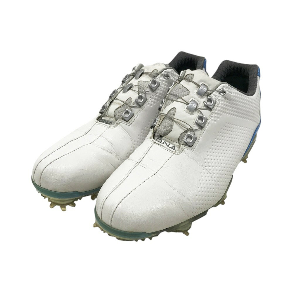 FOOT JOY フットジョイ 53471J DNA BOA ゴルフシューズ ホワイト系 25.5 【中古】ゴルフウェア メンズ