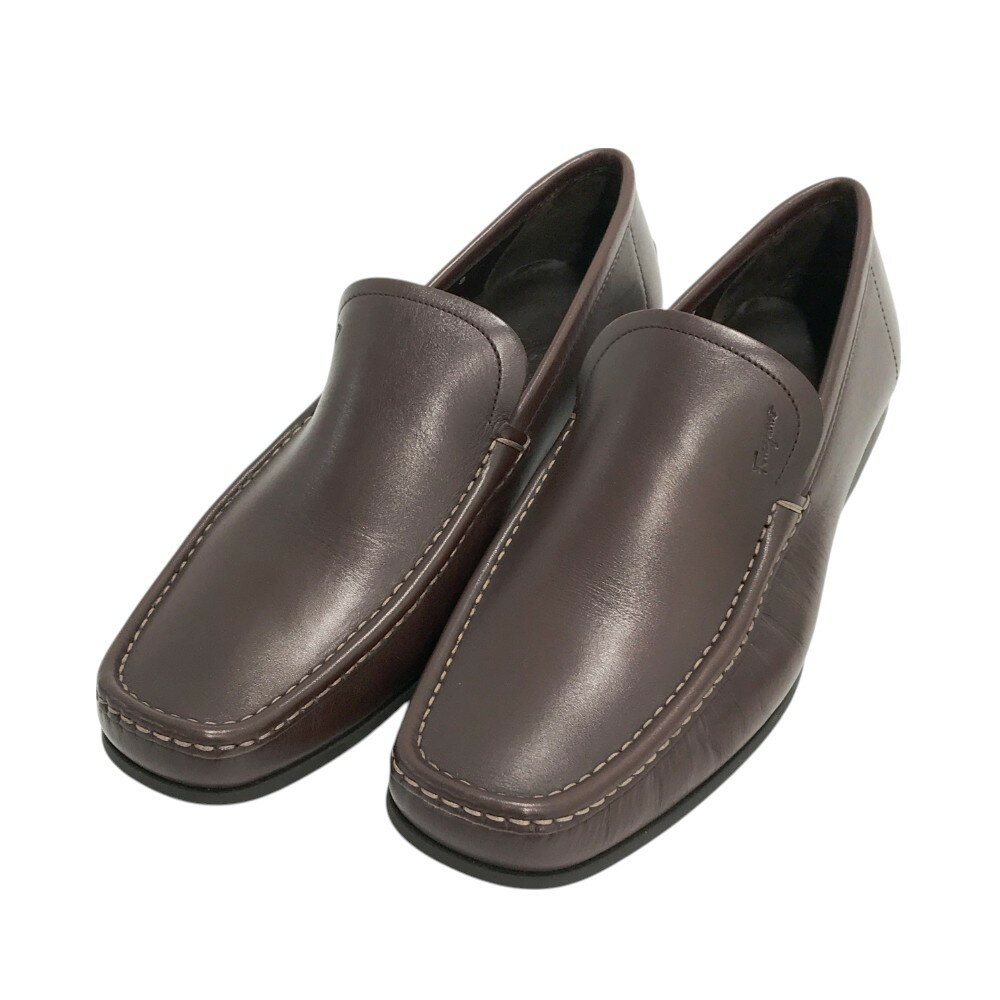 Salvatore Ferragamo サルヴァトーレ フェラガモ ローファー ブラウン系 8 【中古】メンズ