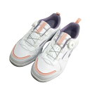 TIGORA ティゴラ TR-OS2004WB1001 スパイクレス ゴルフシューズ ホワイト系 23.5 【中古】ゴルフウェア レディース