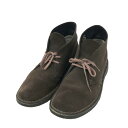 clarks クラークス 26107879 DESERT BOOT デザートブーツ スウェード ブラウン系 UK 8 【中古】メンズ