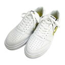 PEARLY GATES パーリーゲイツ 053-5192301 2025年モデル ローカット スパイクレス ゴルフシューズ ホワイト系 27.5 【中古】ゴルフウェア メンズ(4)