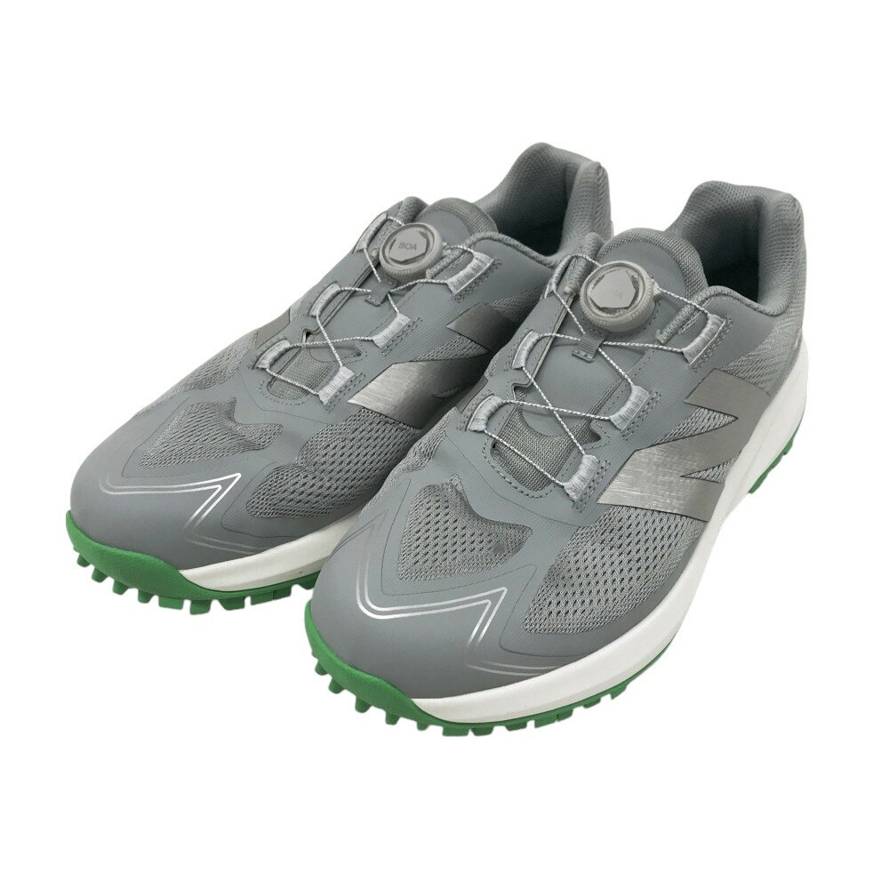NEW BALANCE GOLF ニューバランス UGS1001E ゴルフシューズ グレー系 29 【中古】ゴルフウェア メンズ