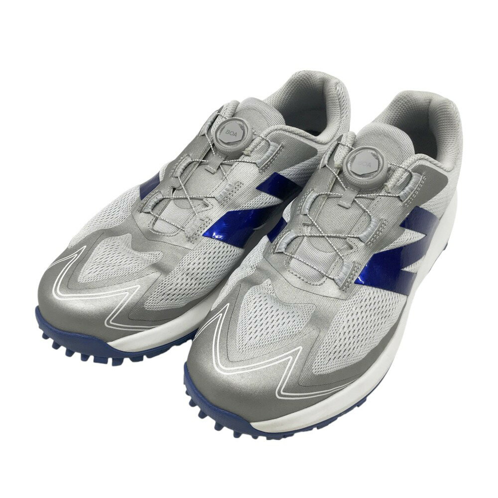 NEW BALANCE GOLF ニューバランス UGS1001H ゴルフシューズ グレー系 29 【中古】ゴルフウェア メンズ