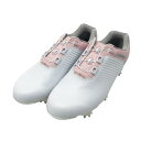 FOOT JOY フットジョイ 98179J ゴルフシューズ DRYJOYS ホワイト系 23.5 【中古】ゴルフウェア レディース