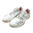 ADIDAS GOLF アディダスゴルフ EE9345 コードカオス BOA ゴルフシューズ ホワイト系 24cm 【中古】ゴルフウェア レディース