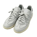ADIDAS GOLF アディダスゴルフ ID9297 SAMBA 2023年モデル スパイクレスゴルフシューズ グレー系 25.5 【中古】ゴルフウェア メンズ