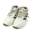 ADIDAS GOLF アディダスゴルフ ID8578 S2G SL ミッド 2024年モデル スパイクレスゴルフシューズ ホワイト系 25.5 【中古】ゴルフ...