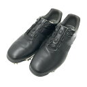 FOOT JOY フットジョイ 53370J DRYJOYS BOA ゴルフシューズ ブラック系 27.5cm 【中古】ゴルフウェア メンズ