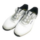 BRIDGESTONE GOLF ブリヂストンゴルフ SHG950 ゼロスパイク バイターライト TOUR B BOA ゴルフシューズ ×シルバー ホワイト系 25.5 【中古】ゴルフウェア メンズ