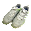 ADIDAS GOLF アディダスゴルフ FV2521 コードカオス BOA ゴルフシューズ グレー系 25.5 【中古】ゴルフウェア メンズ