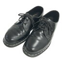 DR.MARTENS ドクターマーチン AW006 レザーシューズ ドレスシューズ 3ホール ブラック系 UK 7 【中古】メンズ