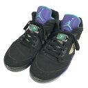 NIKE GOLF ナイキゴルフ CU4523-001 JORDAN 5 LOW GOLF ゴルフシューズ ブラック系 28.5cm 【中古】ゴルフウェア メンズ