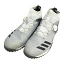 ADIDAS GOLF アディダスゴルフ FW4992 コードカオス BOA スパイクレス ゴルフシューズ グレー系 26 【中古】ゴルフウェア メンズ