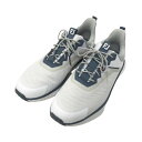 FOOT JOY フットジョイ クオンタム LACED 56989 ゴルフシューズ スパイクレス ホワイト系 26.5 【中古】ゴルフウェア レディース