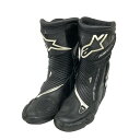 alpinestars アルパインスターズ レーシングブーツ SMX PLUS ブラック系 26.5 【中古】バイクウェア メンズ