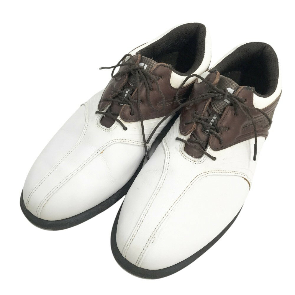 FOOT JOY フットジョイ 58182S SUPERLITES ゴルフシューズ ブラウン系 8 【中古】ゴルフウェア メンズ