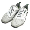 ADIDAS GOLF アディダスゴルフ 2024年モデル IG8705 スパイクレスシューズ コードカオス25 ボア ホワイト系 27 【中古】ゴルフウェア メンズ
