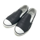 CONVERSE コンバース 33500121 スパイクレス ゴルフシューズ スリッポン ブラック系 25 【中古】ゴルフウェア メンズ