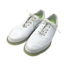ADIDAS GOLF アディダスゴルフ ID4748 ゴルフシューズ MC80 ホワイト系 27 【中古】ゴルフウェア メンズ