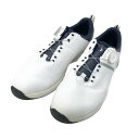 MIZUNO GOLF ミズノゴルフ 51GQ250101 ゴルフシューズ HAZARD ENERZY ホワイト系 26.5 【中古】ゴルフウェア メンズ