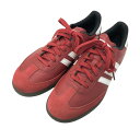 ADIDAS GOLF アディダスゴルフ 671586 SAMBA ゴルフシューズ レッド系 24.5 【中古】ゴルフウェア メンズ