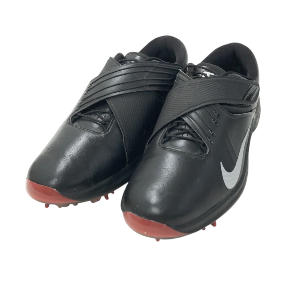 NIKE GOLF ナイキゴルフ Tiger Woods TW17/880955 クロスベルト ゴルフシューズ ブラック系 25cm 【中古】ゴルフウェア メン...