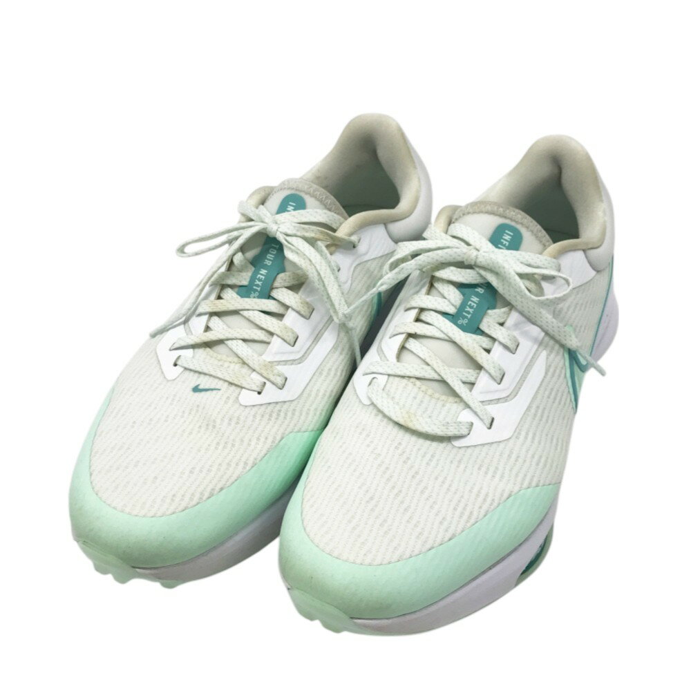 NIKE GOLF ナイキゴルフ DM8446-143 ゴルフシューズ Infinity Tour NEXT グリーン系 28 【中古】ゴルフウェア メンズ