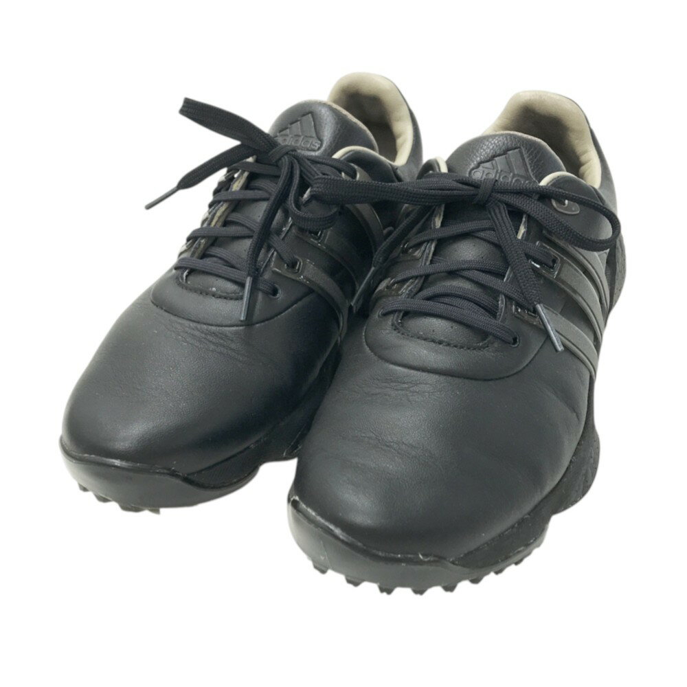 ADIDAS GOLF アディダスゴルフ ツアー360 22 GY4544 ゴルフシューズ ブラック系 26cm 【中古】ゴルフウェア メンズ