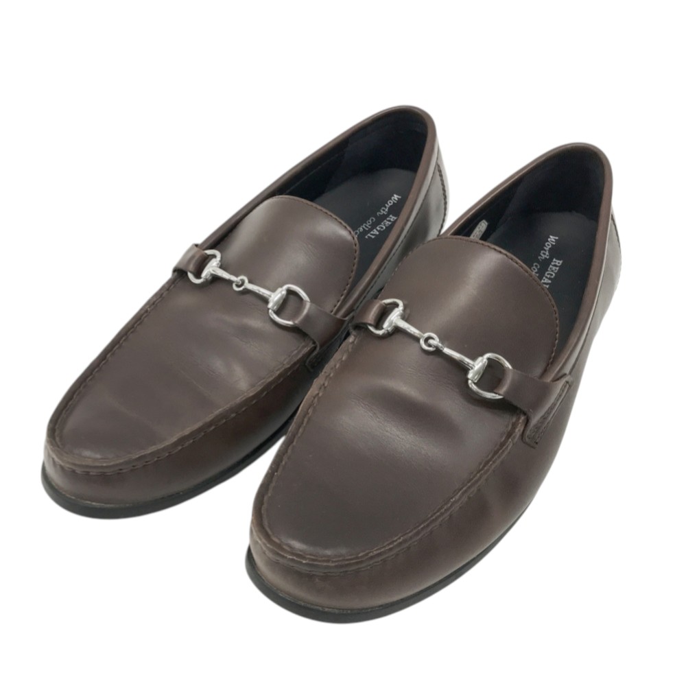 REGAL リーガル NC22D JZ02 ローファー ブラウン系 27 【中古】メンズ