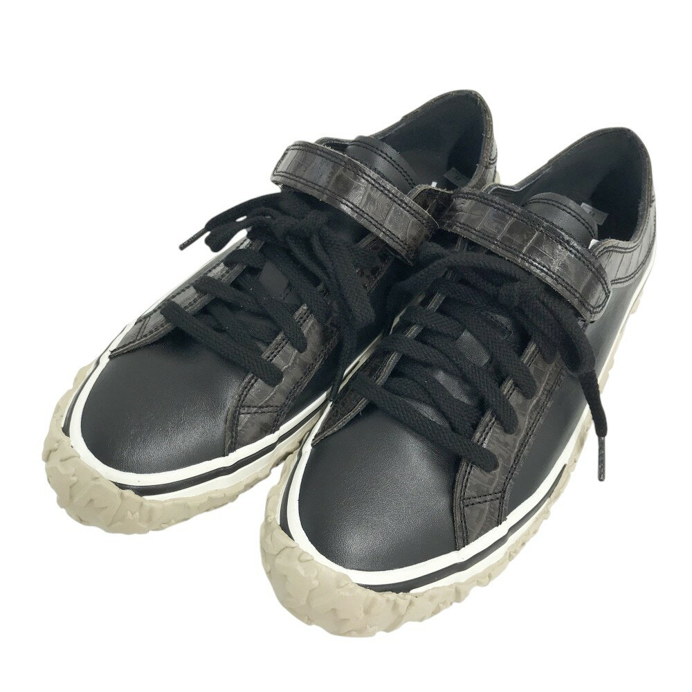 SPINGLE MOVE スピングルムーブ ×LEVELCO SPM-102LV スパイクレスゴルフシューズ ブラック系 M 【中古】ゴルフウェア メンズ