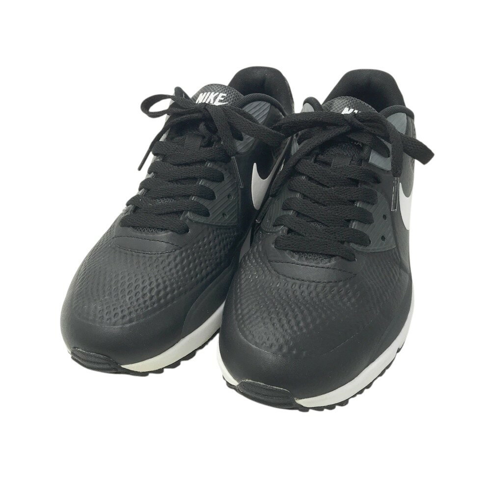 NIKE GOLF ナイキゴルフ AIR MAX 90G CU9978-002 スパイクレス ゴルフシューズ ブラック系 27 【中古】ゴルフウェア メンズ