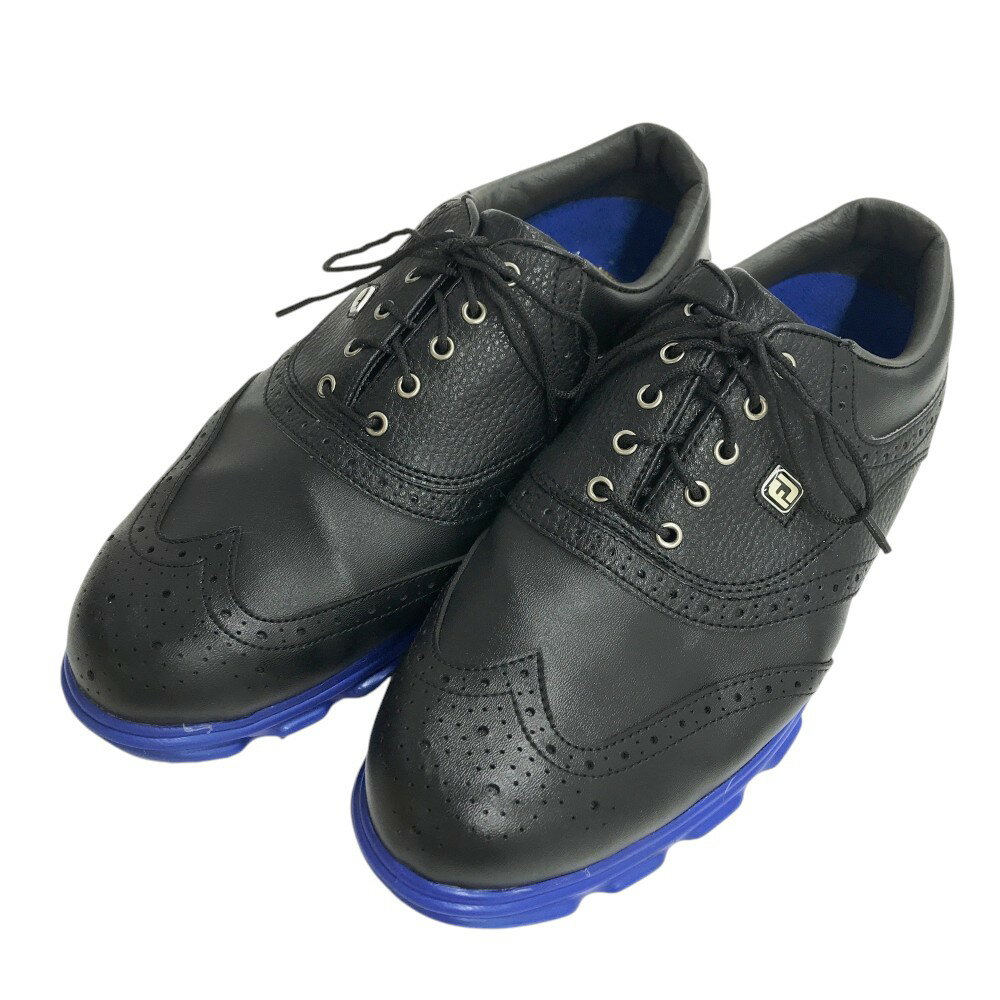 FOOT JOY フットジョイ 45275J スパイクレスシューズ EXL ブラック系 27 【中古】ゴルフウェア メンズ