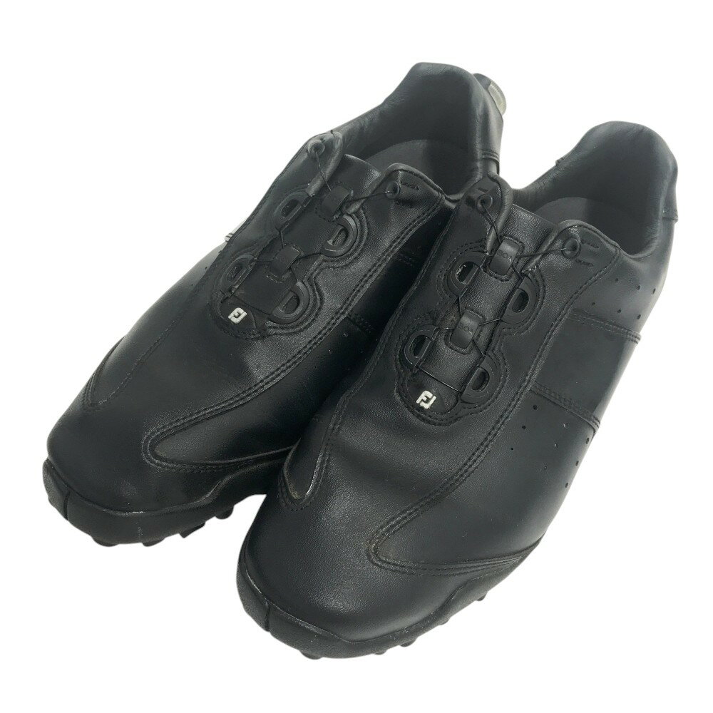FOOT JOY フットジョイ EXL BOA 45184J ゴルフシューズ ブラック系 27 【中古】ゴルフウェア メンズ